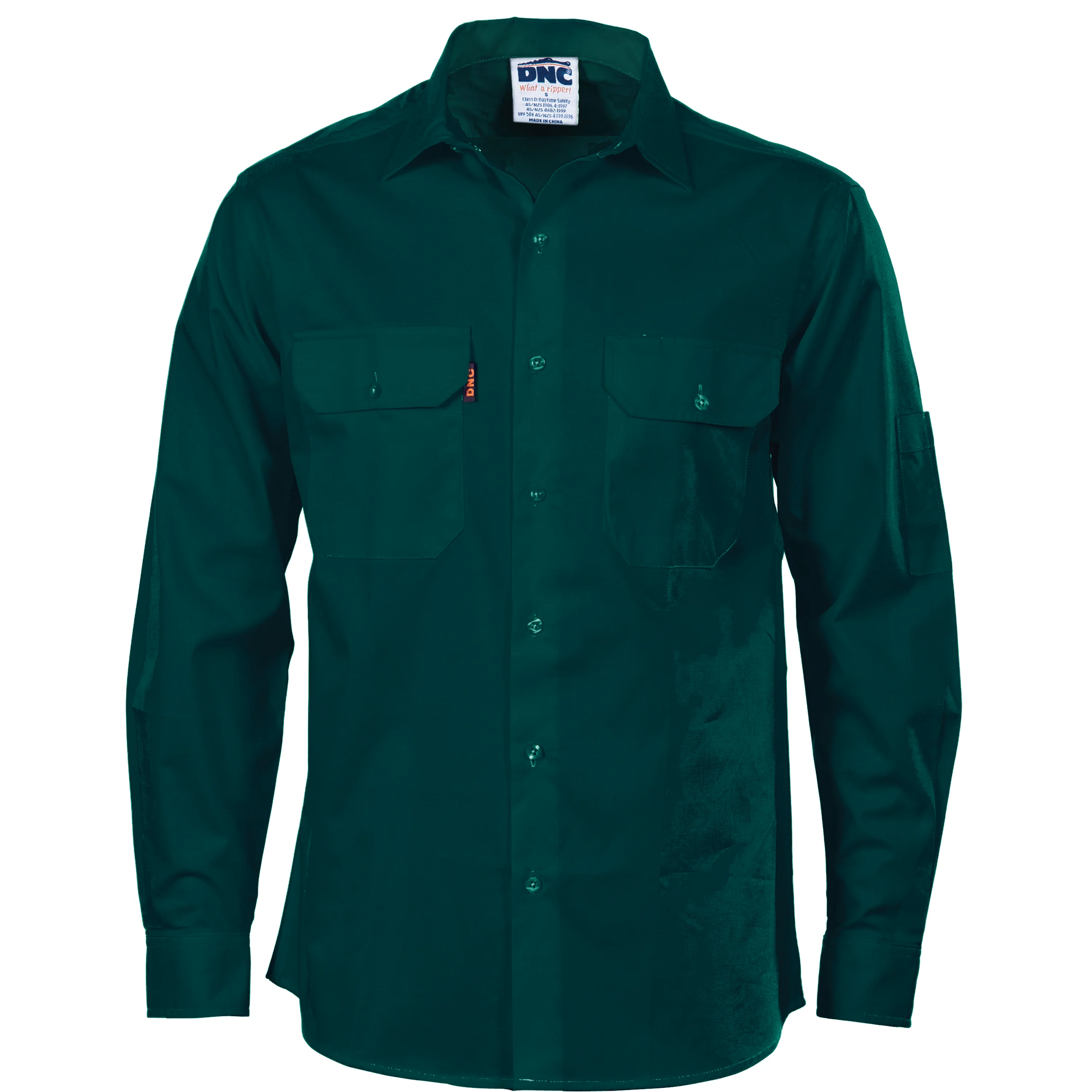 DNC Cool-Breeze Work Shirt Long Sleeve (3208) - Image 3