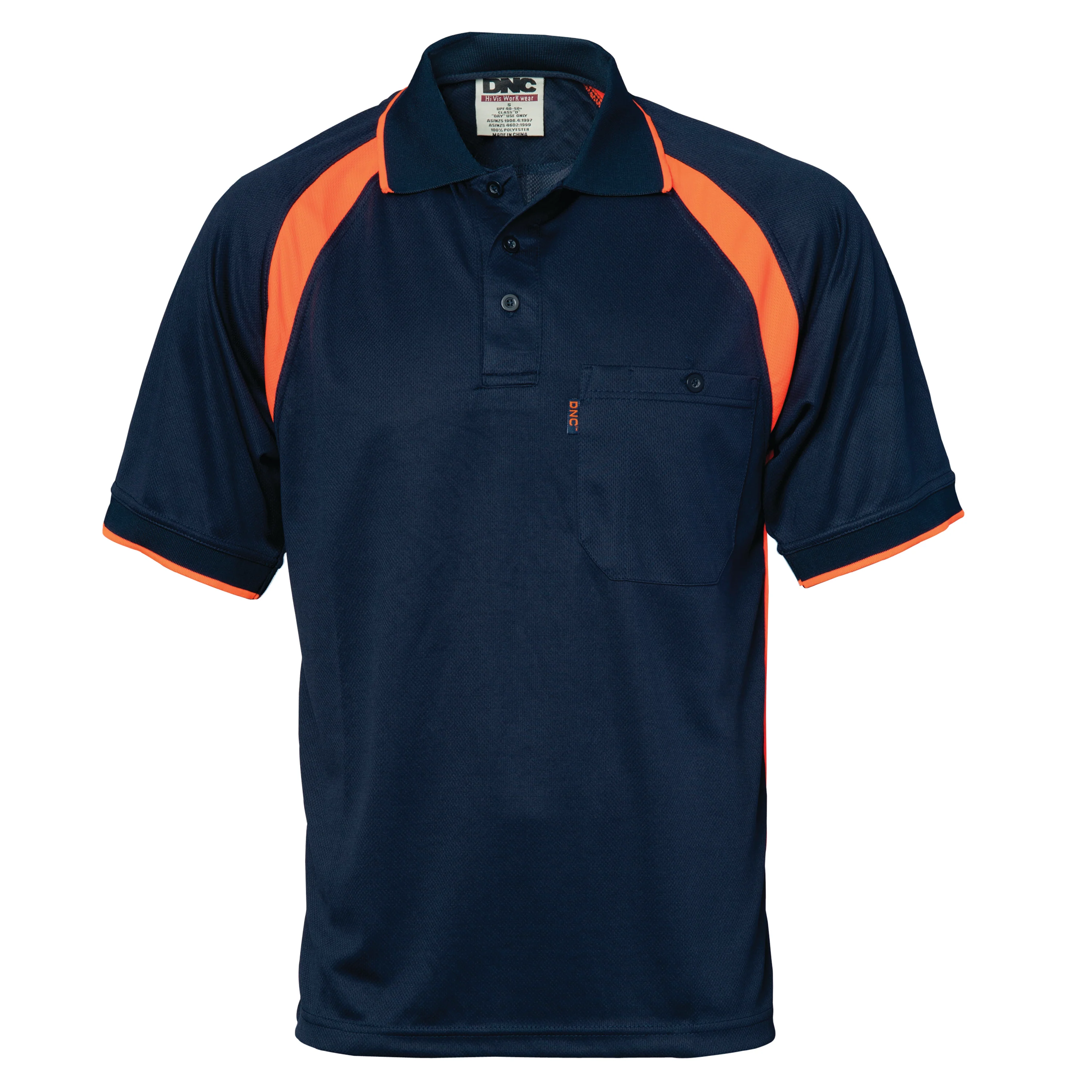 DNC Coolbreathe Contrast Polo - Short Sleeve (5216)