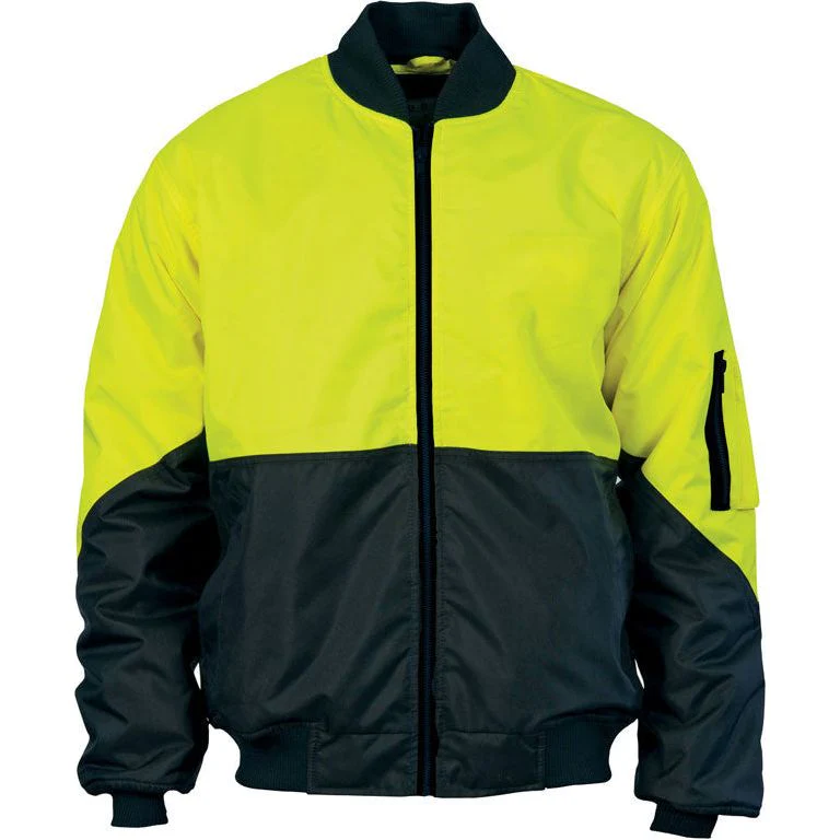 DNC Hi Vis Two Tone Day Bomber Jacket (3761) - Image 2