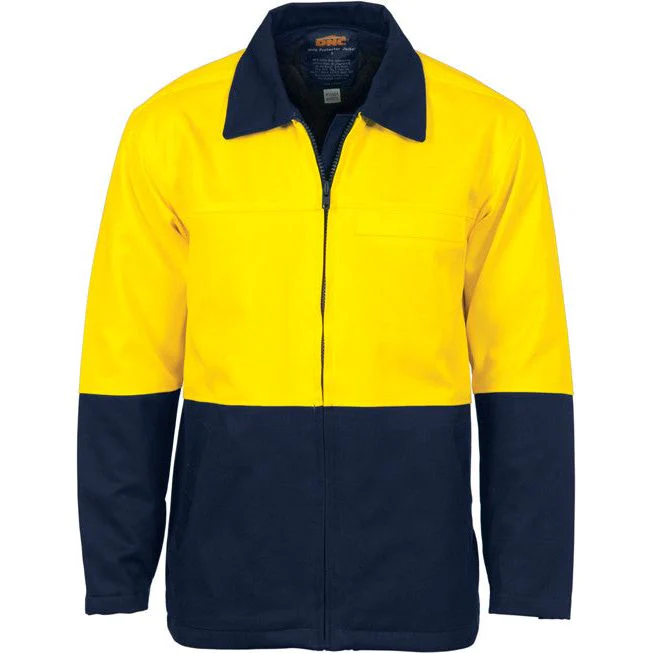 DNC Hi Vis Cotton Drill Jacket (3868)
