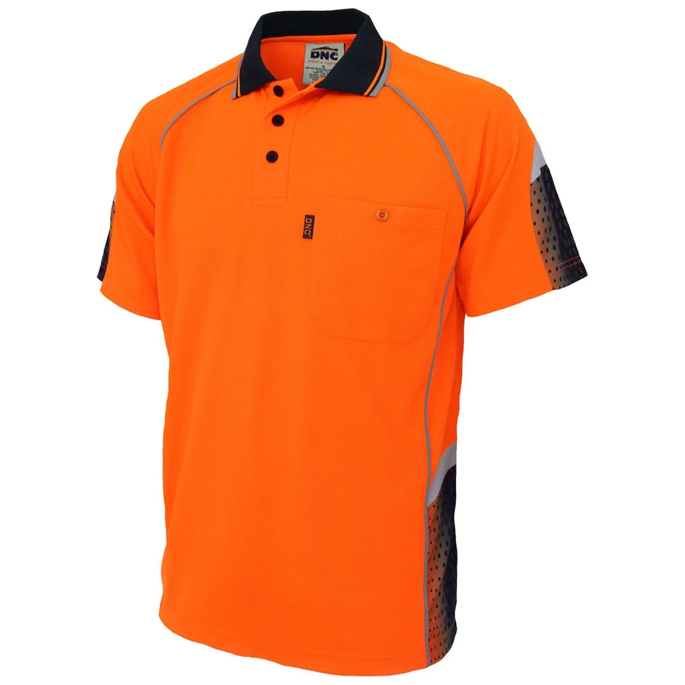 DNC Hi Vis Galaxy Sublimated Polo (3564)