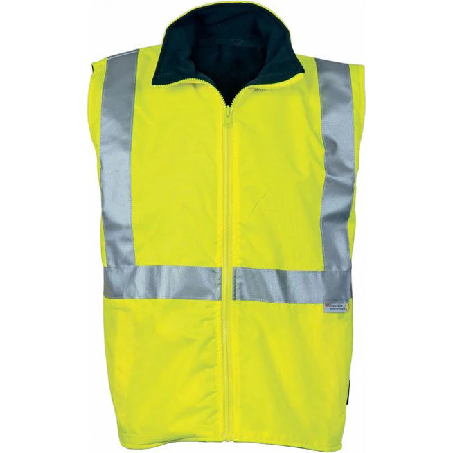 DNC Hi Vis Reversible Vest with 3M Reflective Tape (3865)