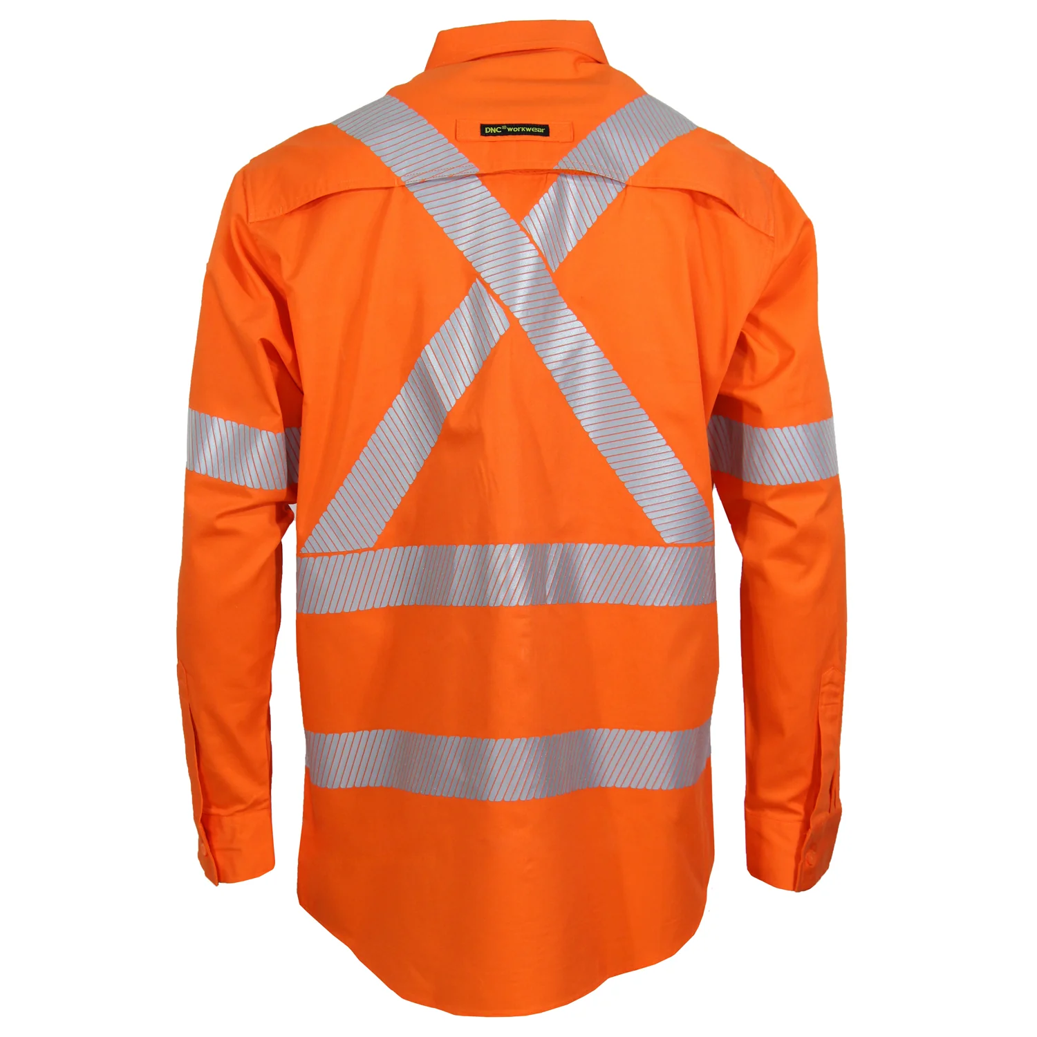 DNC Hi Vis Segment Taped Coolight "X" Back Shirt (3646) - Image 2