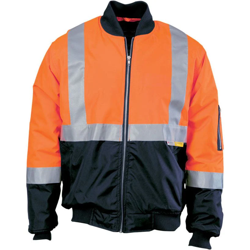 DNC Hi Vis Two Tone Flying Jacket with 3M Reflective Tape (3862)