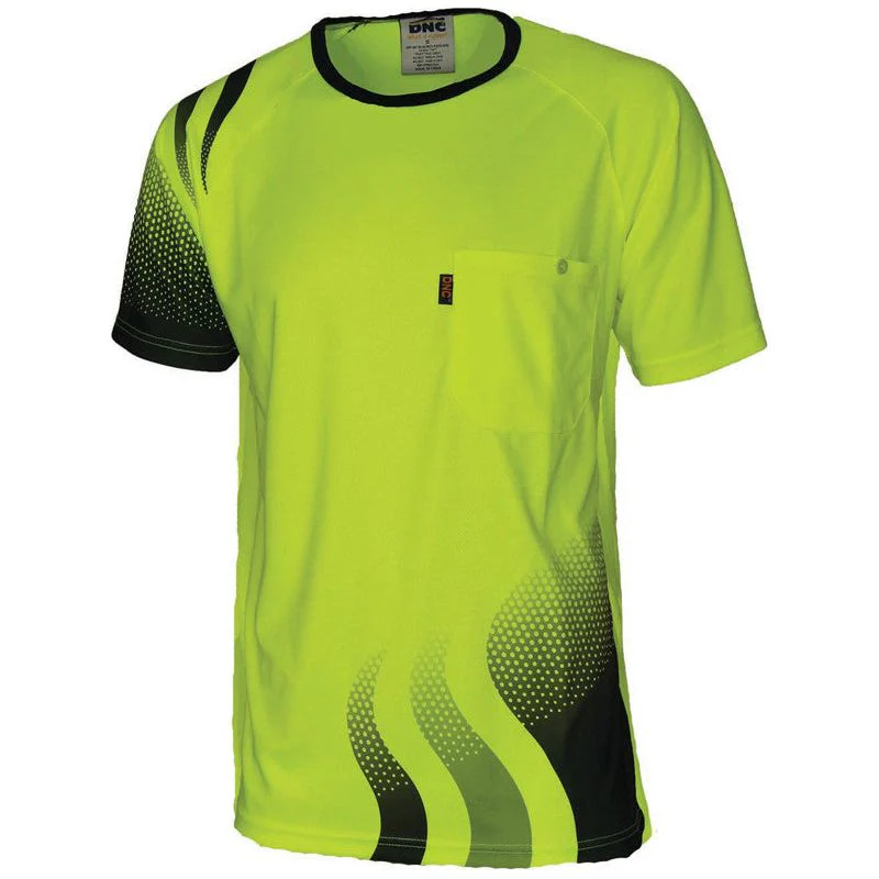 DNC Hi Vis Wave Sublimated T-shirt (3562) - Image 2