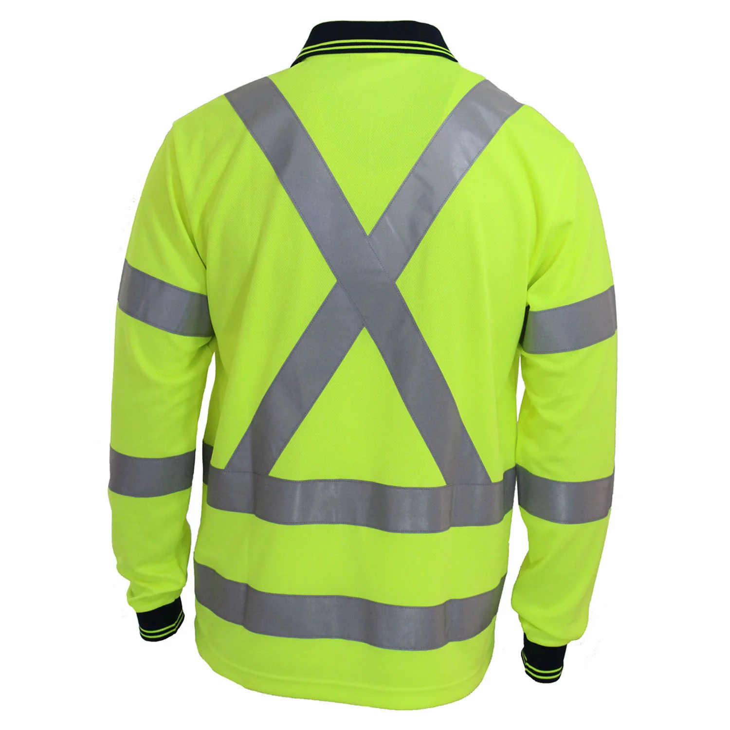 DNC Hi Vis "X' Back & Biomotion Taped Polo (3710) - Image 4
