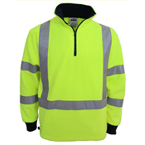DNC Hi Vis "X" Back & Biomotion Taped Polar Fleece NSW Rail Complaint (3730) - Image 2