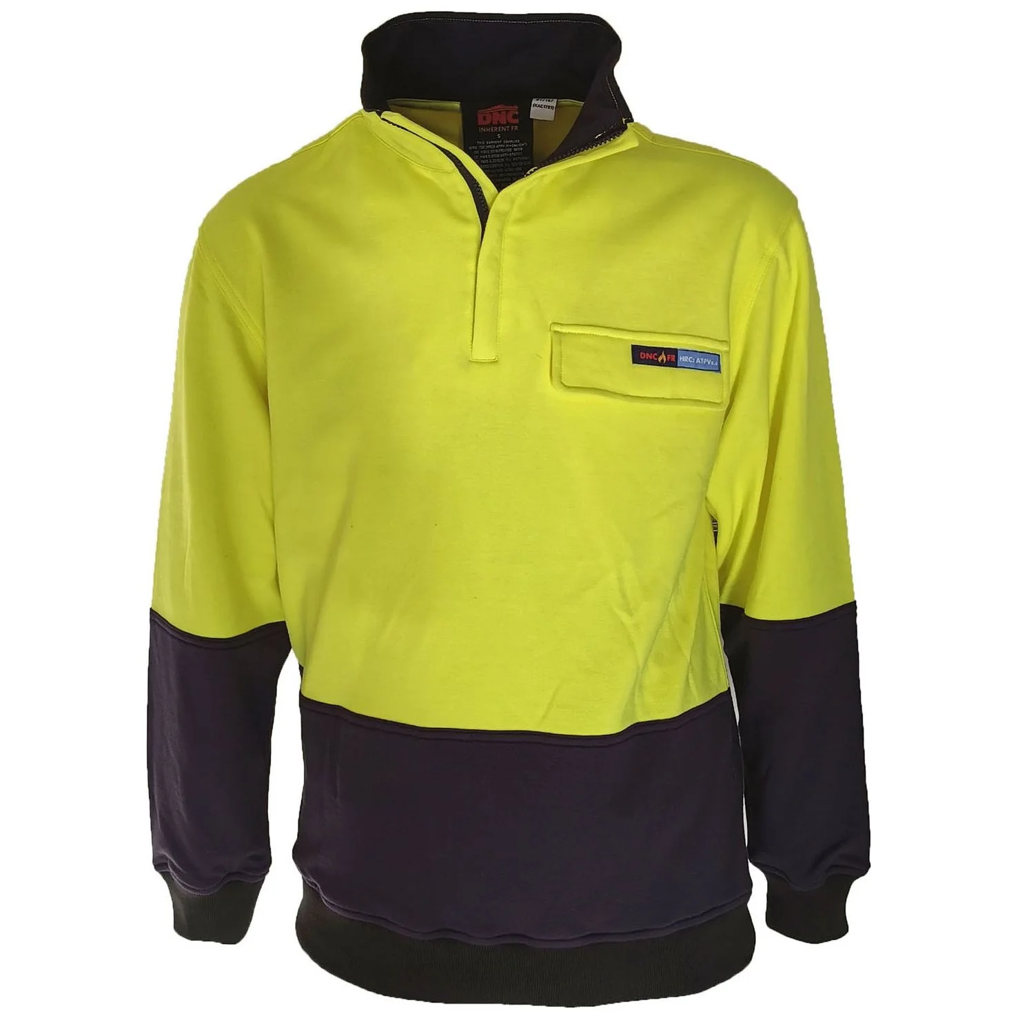 DNC HiVis 1/2 Zip FR & HRC2 Jumper (3423) - Image 2