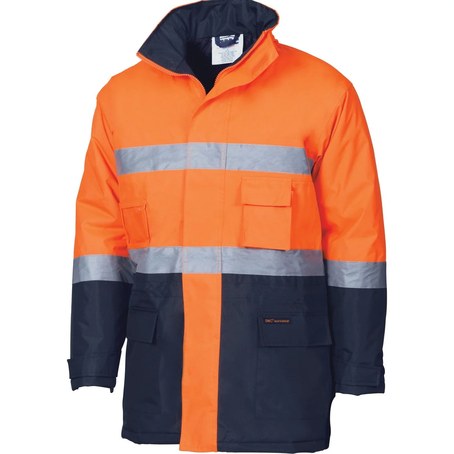 DNC HiVis D/N Two Tone Parka (3768) - Image 2