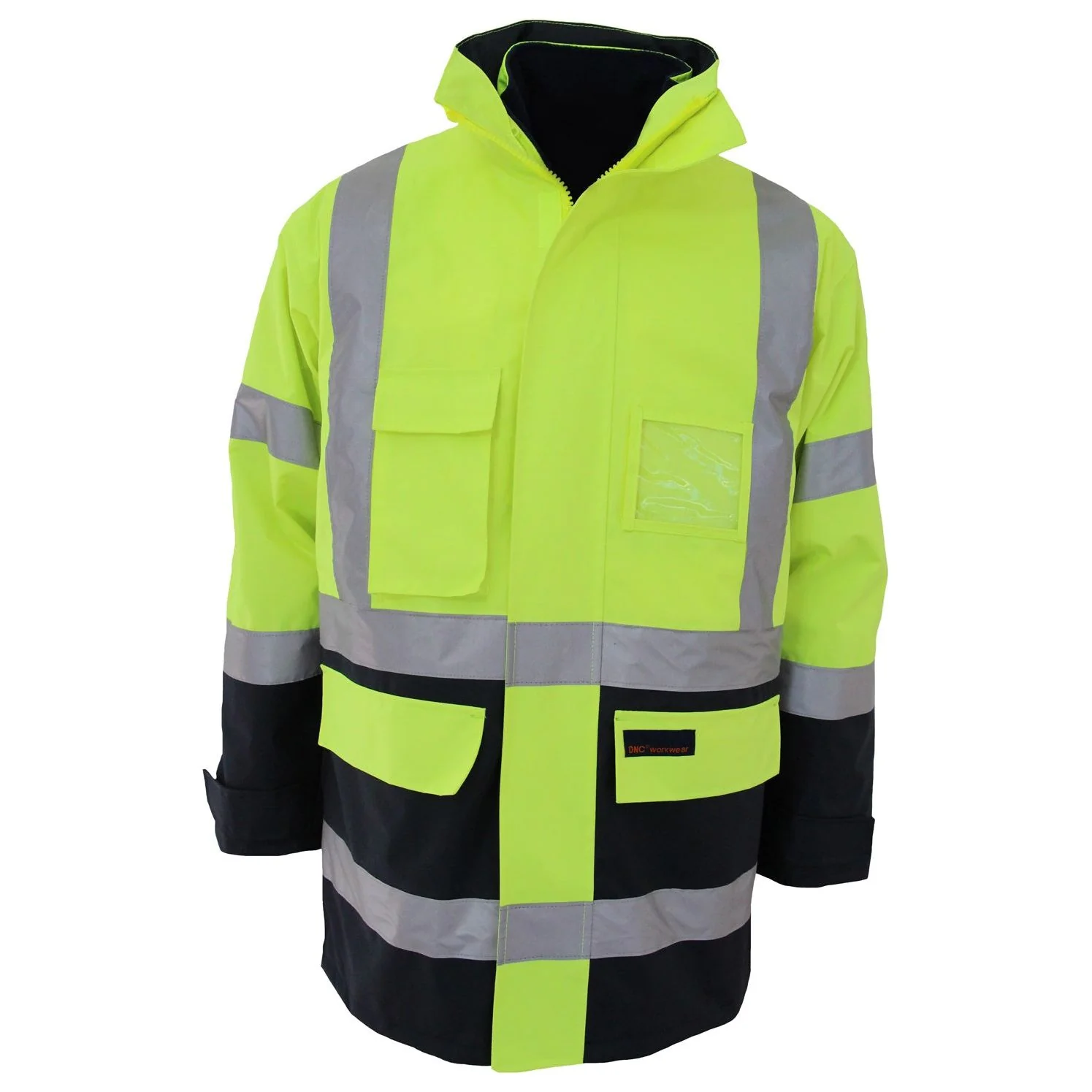 DNC HiVis "H" Pattern Two Tone Biomotion Tape "6 in 1" Jacket (3964) - Image 2