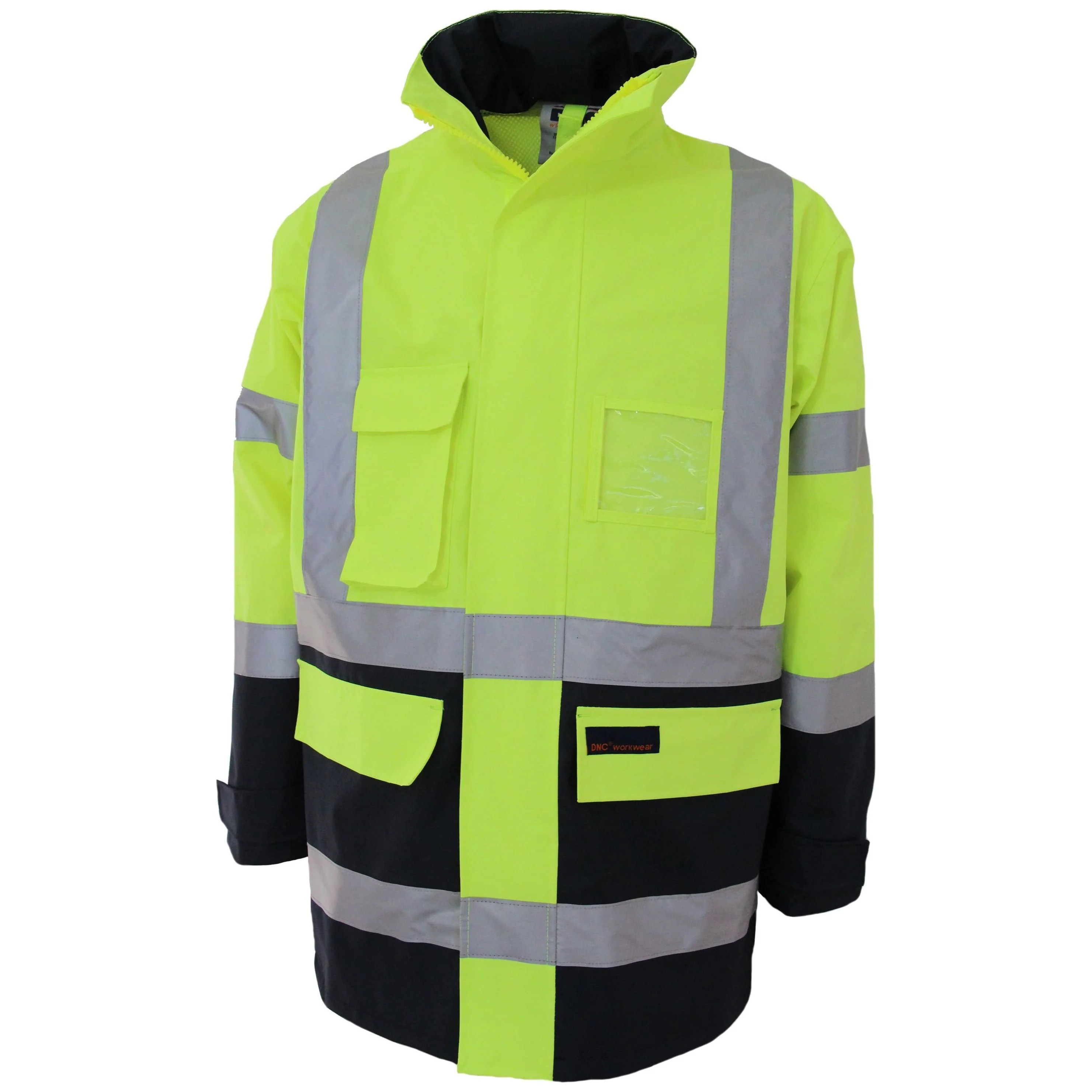 DNC HiVis "H" Pattern Two Tone Biomotion Tape Jacket (3962) - Image 2