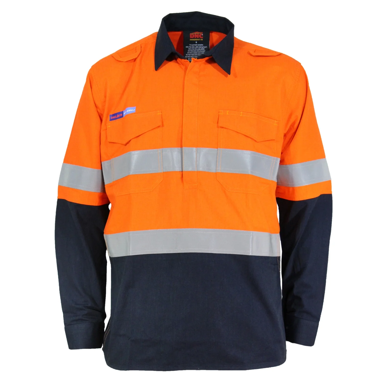 DNC Inherent FR PPE1 2T C/F DN Shirt (3447)