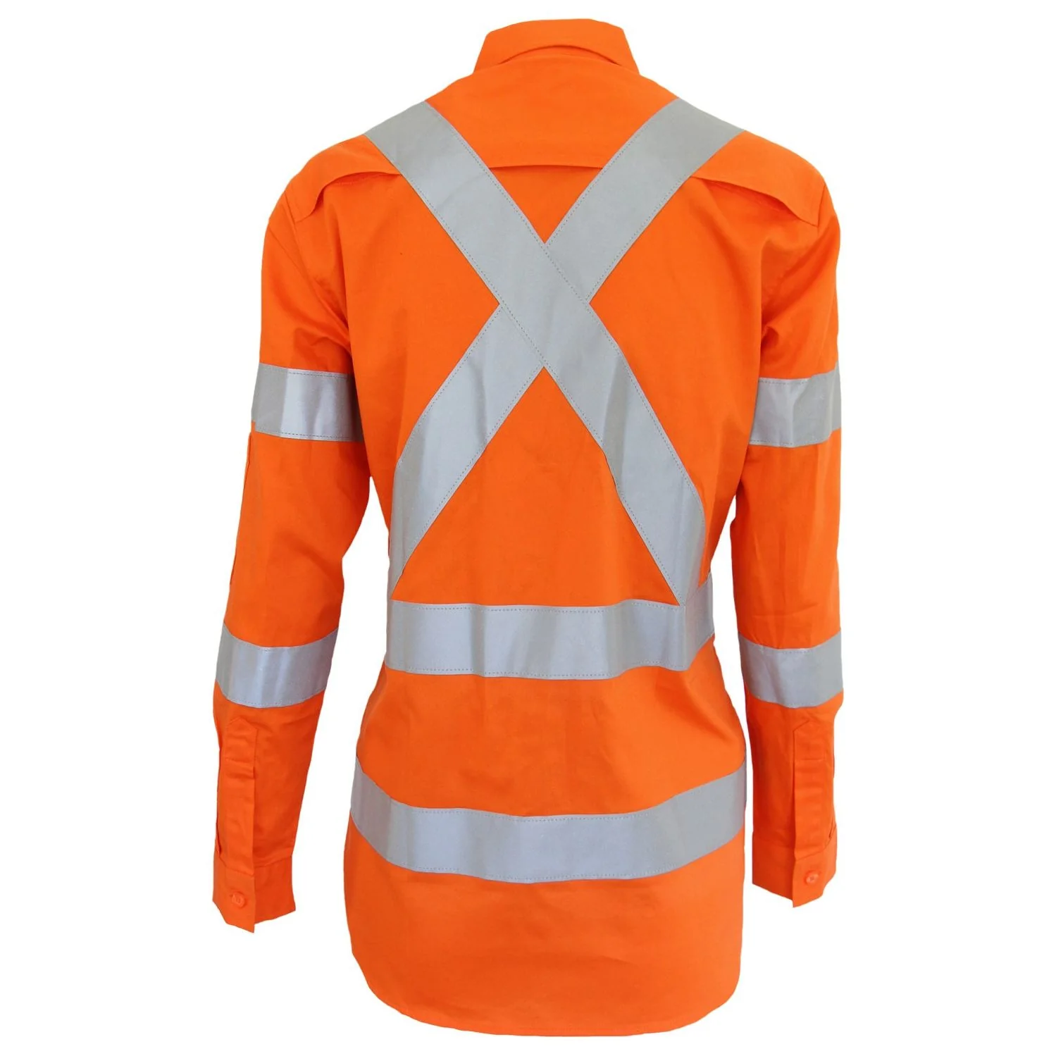 DNC Ladies Ladies HiVis 3 way vented "X" back & Bio-motion taped shirt (3544) - Image 2