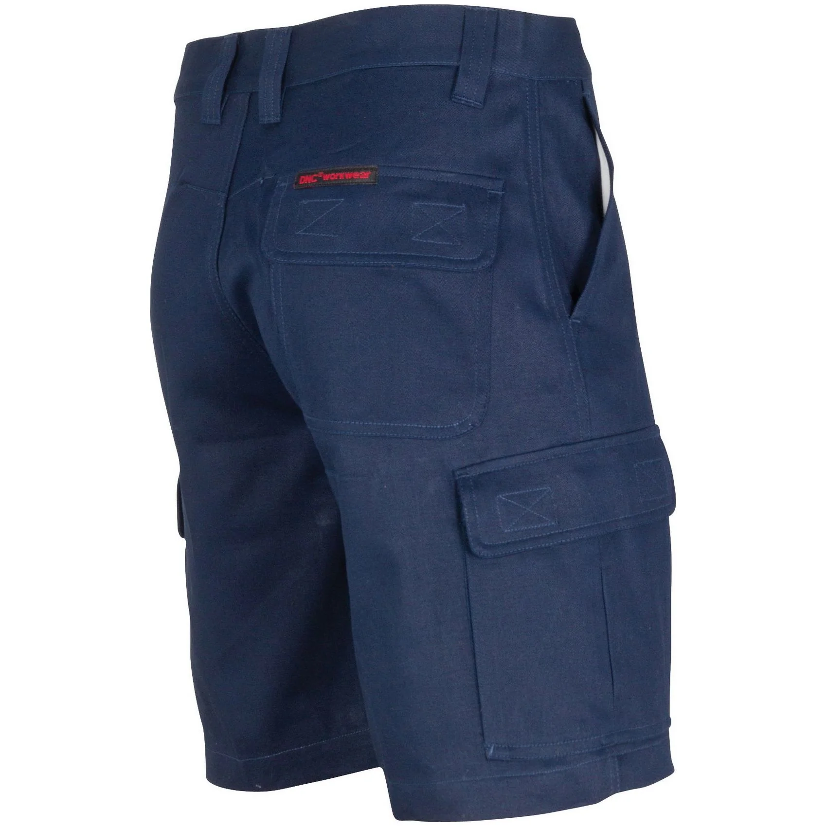 DNC Middle Weight Cotton Double Slant Cargo Shorts - With Shorter Leg Length (3358) - Image 2