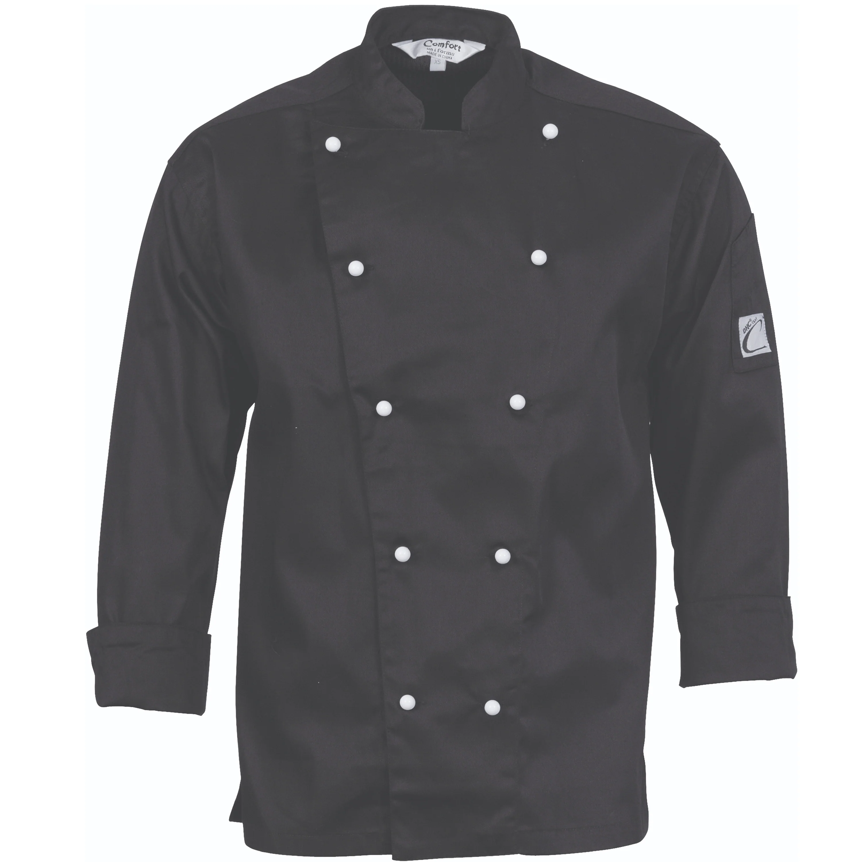 DNC Three Way Air Flow Chef Long Sleeve Jacket (1106) - Image 2
