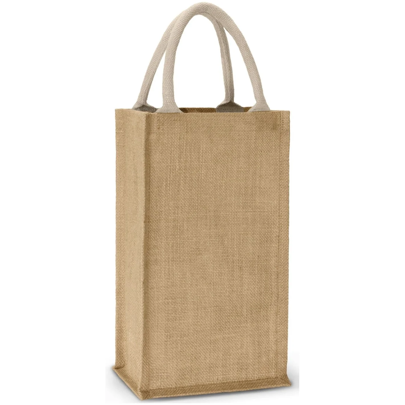 Donato Jute Double Wine Carrier (Carton of 50pcs) (109082) - Image 2