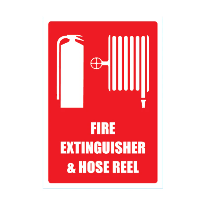 Fire Extinguisher & Hose Reel Sign (Large) 220mm x 320mm - Pack of 10 (FEHRLLS)