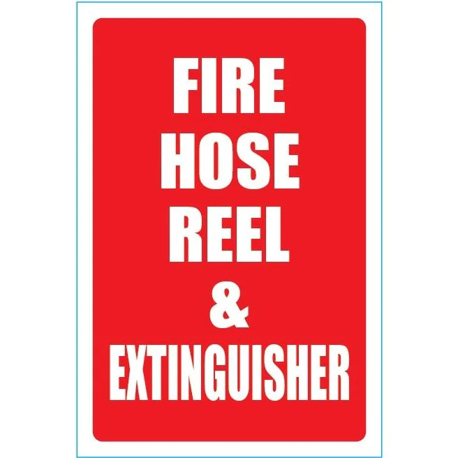 Fire Hose Reel & Extinguisher Sign (Small) 155mm x 230mm - Pack of 10 (FHRFELS)