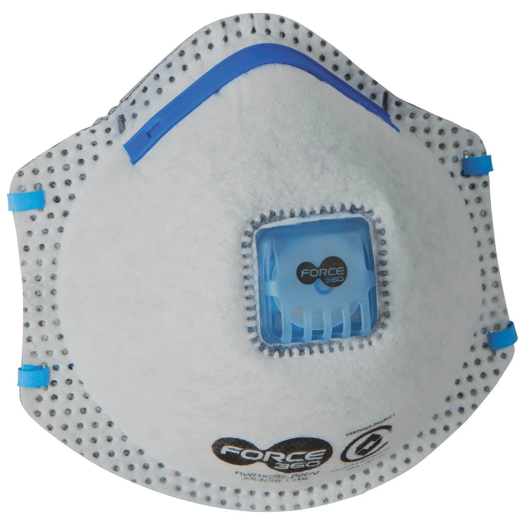 Force 360 Active Carbon Disposable Respirator (Carton of 24 Boxes - 10Pcs/Box) (RWRX252)