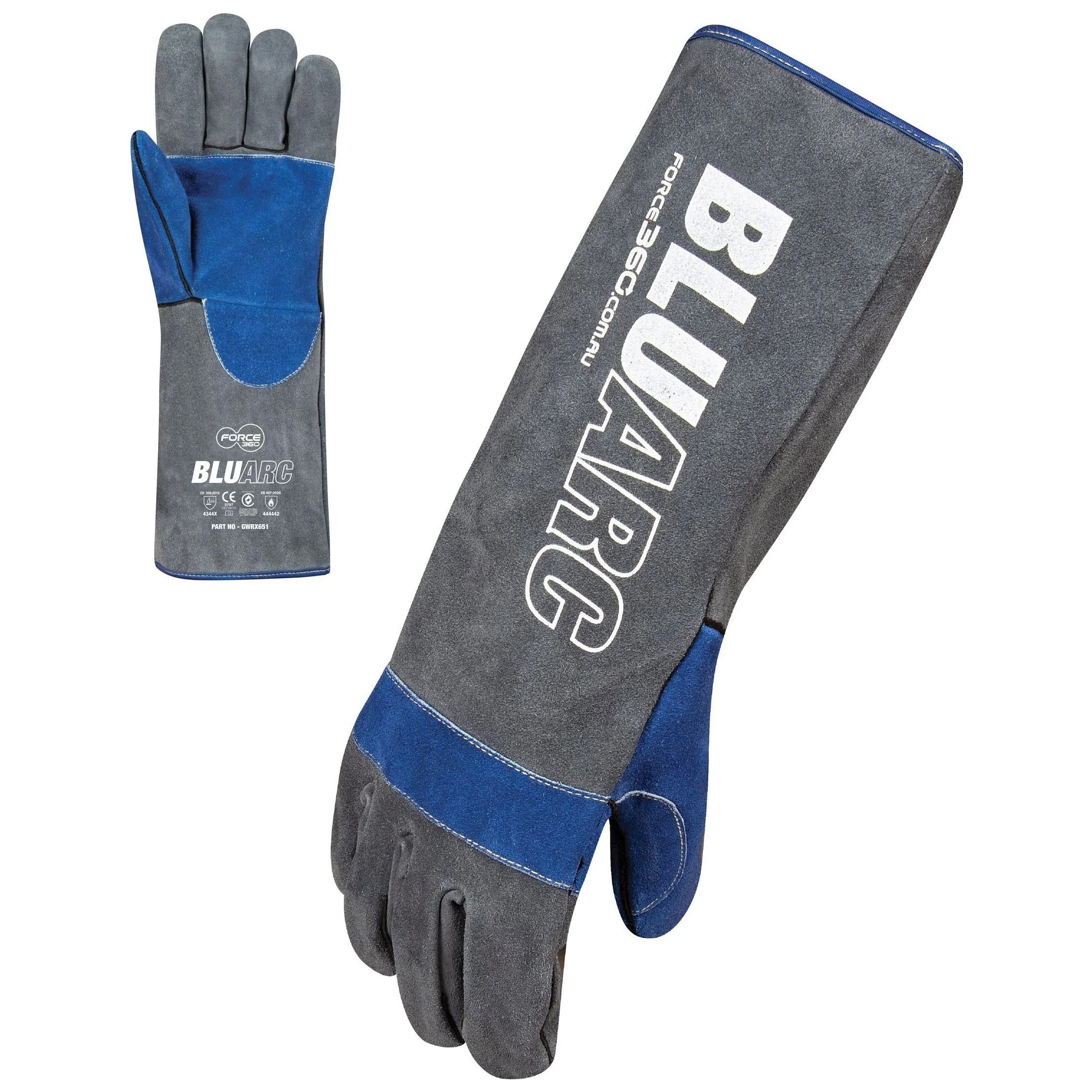 Force 360 BluArc Welding Glove - Pack of 10 (CWORX651)