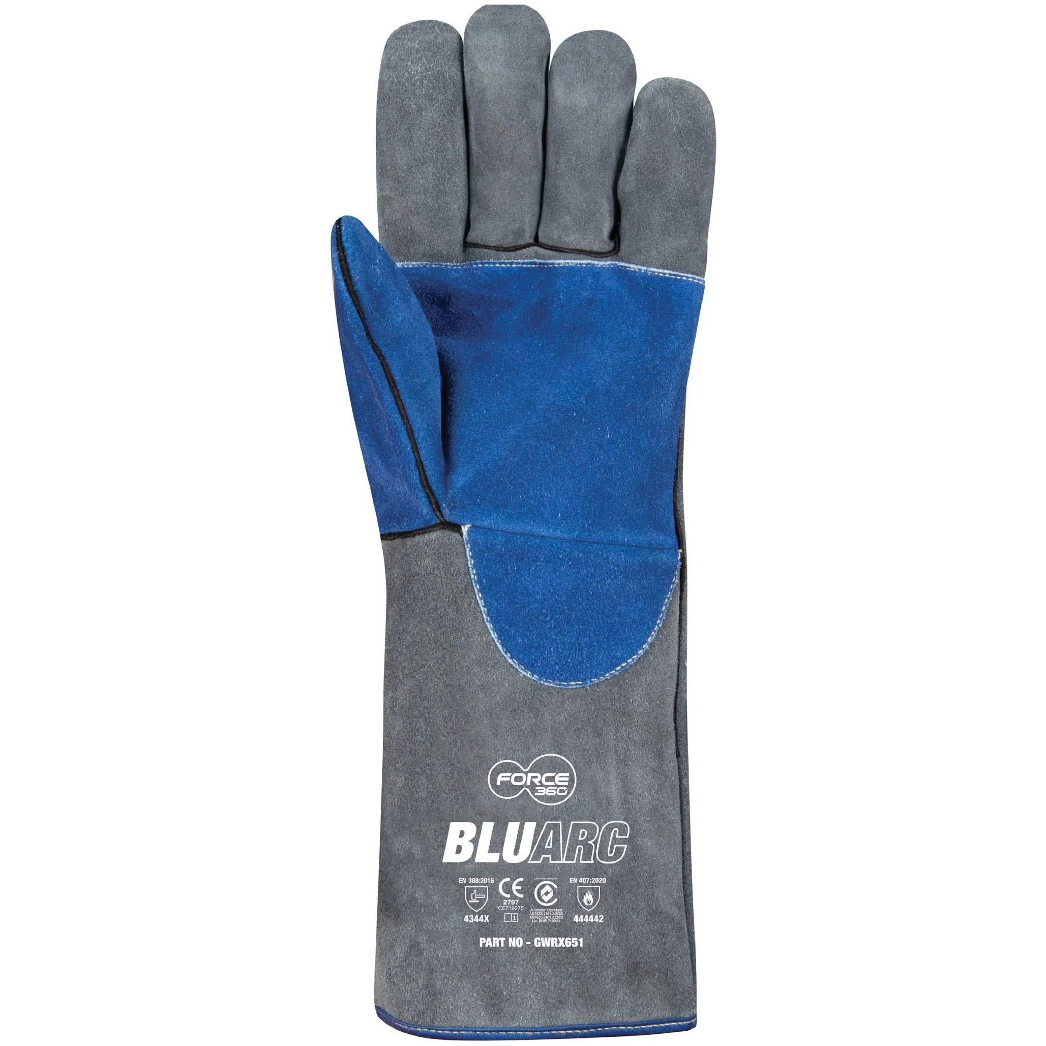 Force 360 BluArc Welding Glove - Pack of 10 (CWORX651) - Image 3