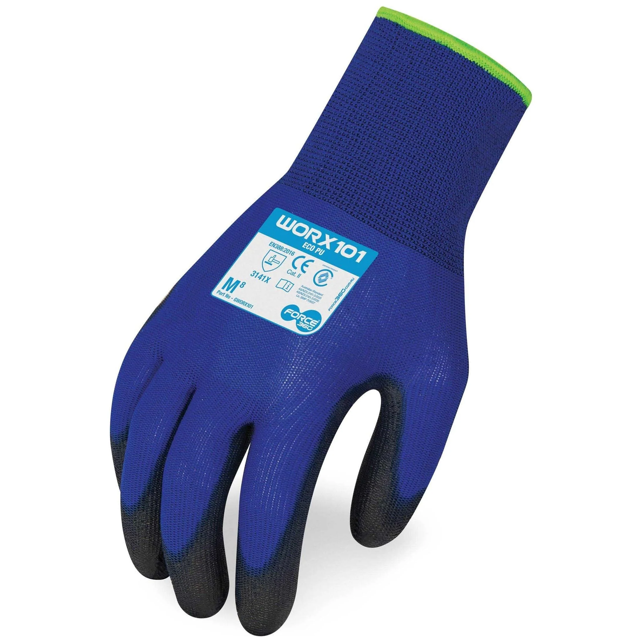 Force 360 Eco PU Synthetics Gloves (Carton of 144 Pairs) (GWORX101) - Image 2