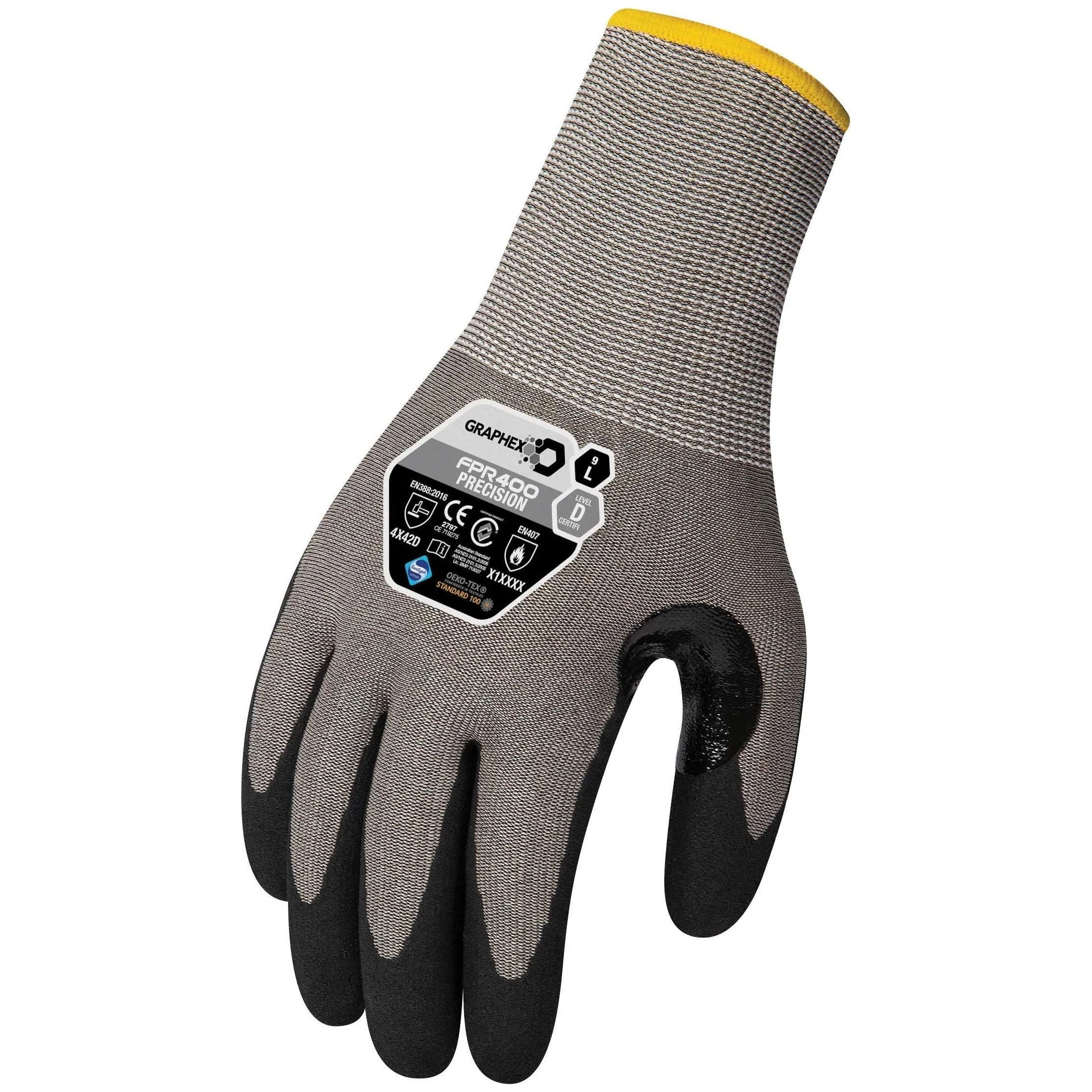 Force 360 Graphex Precision AGT Gloves (Cut Level D) - Carton of 144 (GFPR400) - Image 2