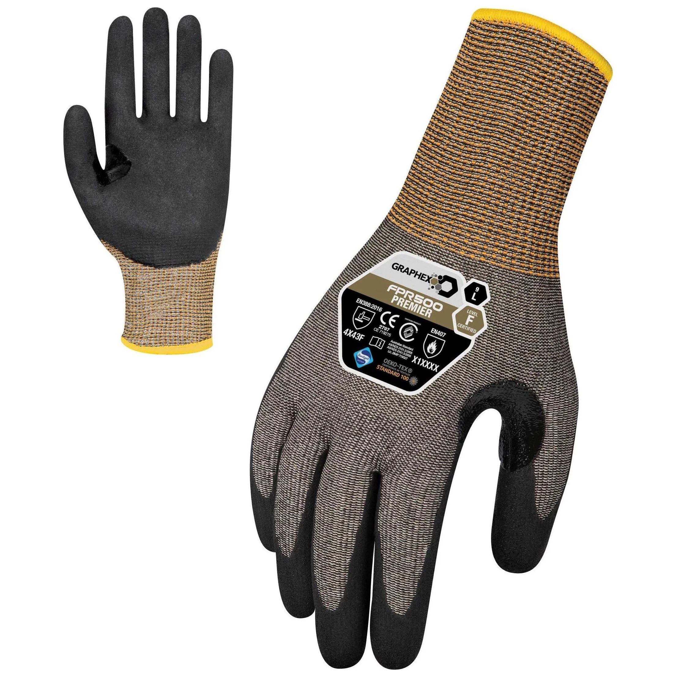 Force 360 Graphex Premier AGT Gloves (Cut Level F) - Carton of 144 (GFPR500)