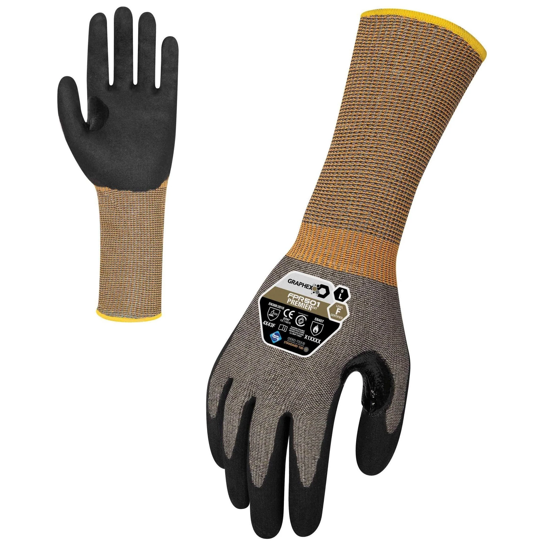 Force 360 Graphex Premier EXT AGT Glove (Cut Level F) - Pack of 12 (GFPR501)