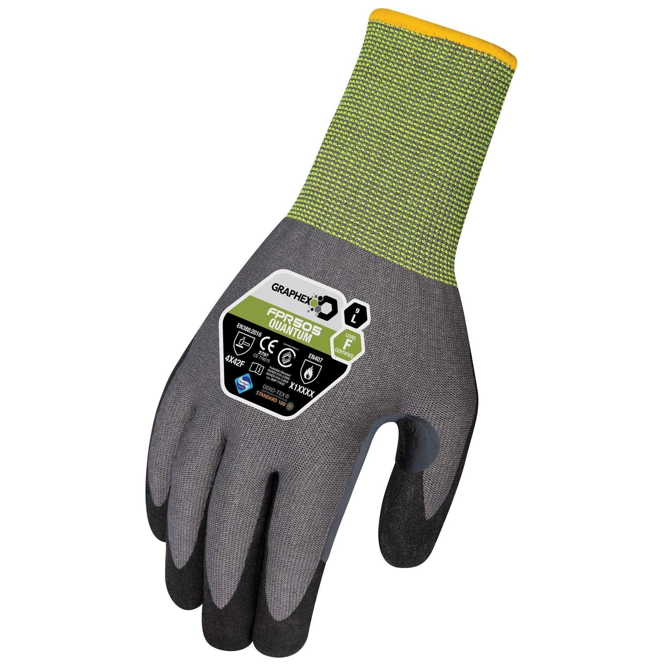 Force 360 Graphex Quantum AGT Glove (Cut Level F) - Carton of 144 (GFPR505) - Image 2