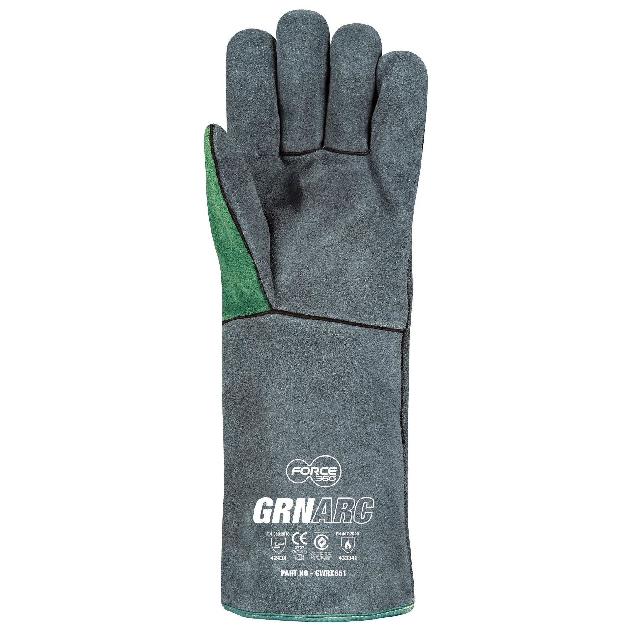 Force 360 GrnArc Welding Glove - Carton of 30 (GWORX652) - Image 3