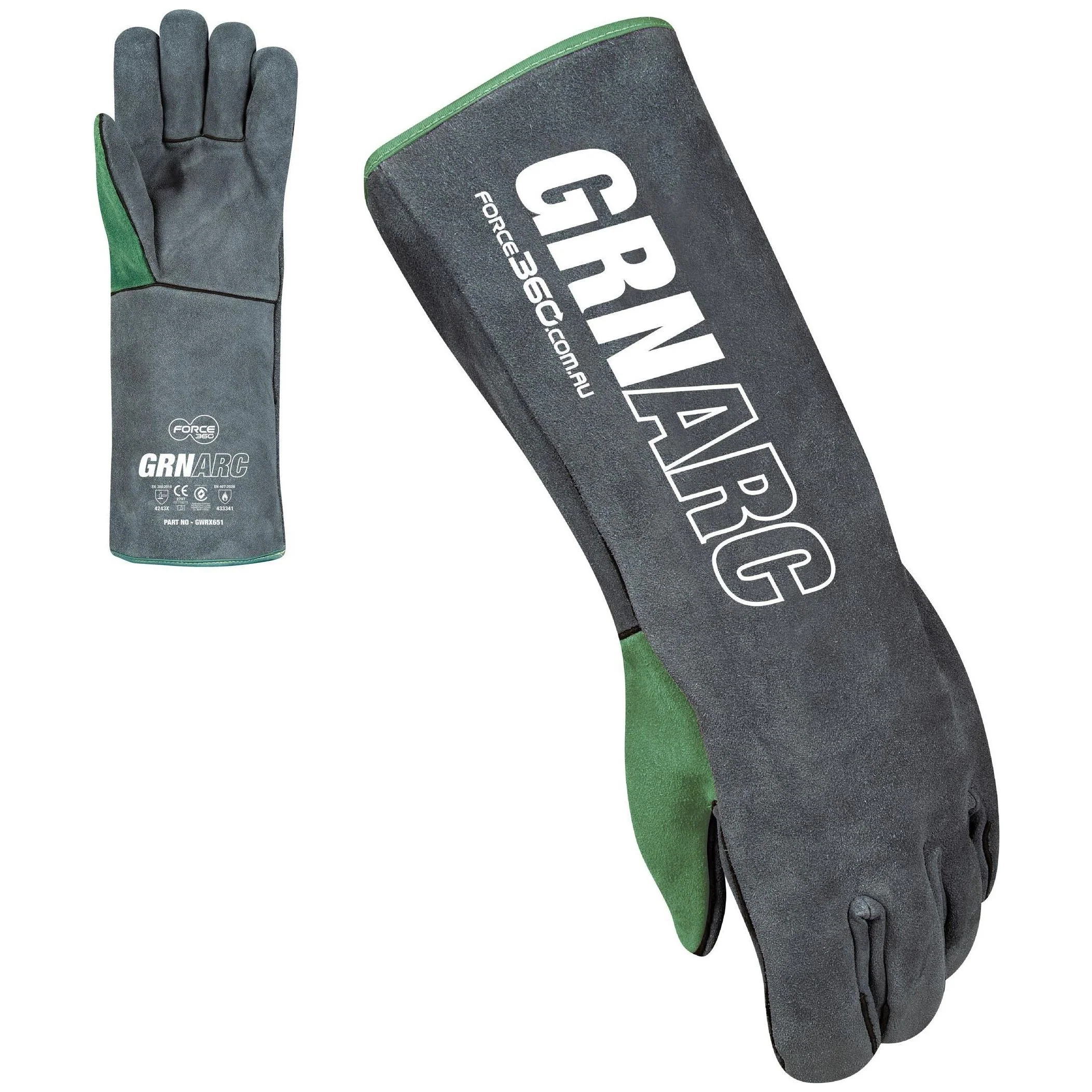 Force 360 GrnArc Welding Glove - Pack of 10 (GWORX652)