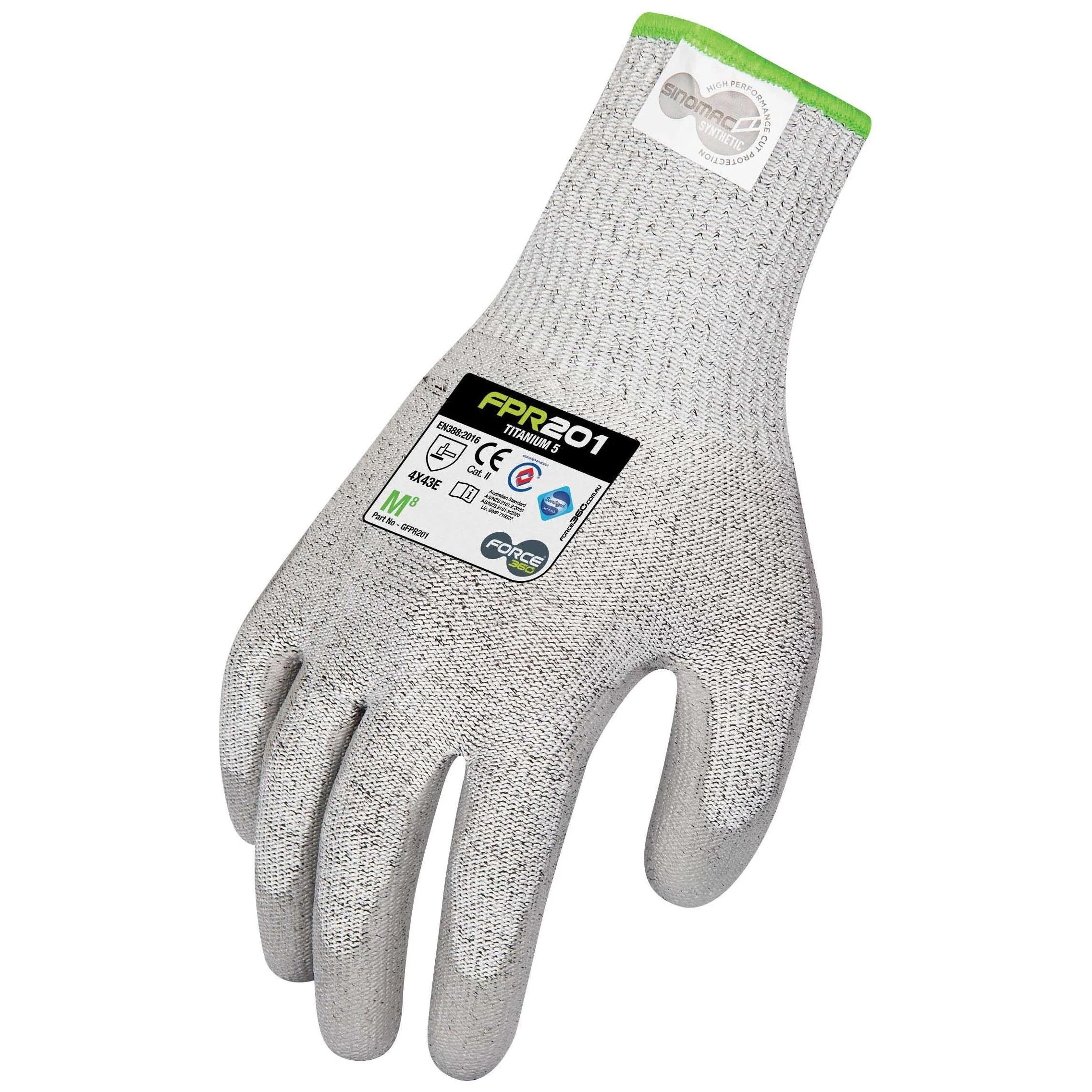 Force 360 Titanium 5 Cut Synthetics Gloves (Carton of 144 Pairs) (GFPR201) - Image 2