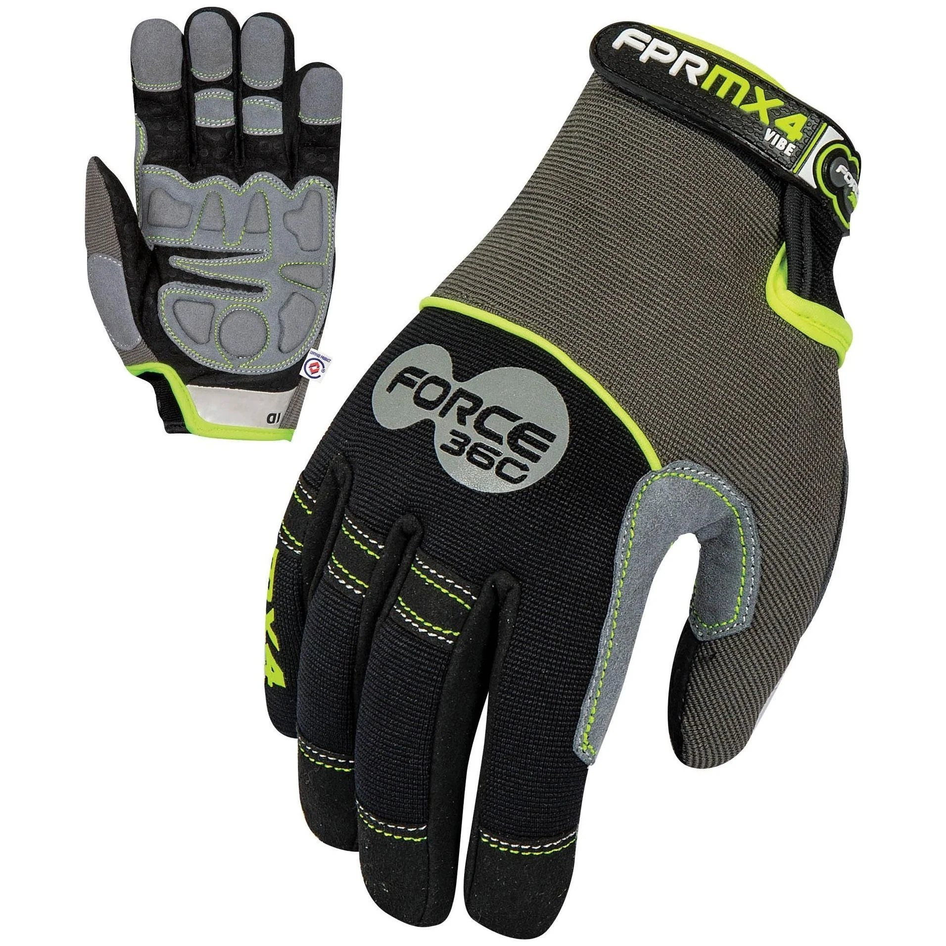 Force 360 Vibe Control Mechanics Glove - Pack of 12 (GFPRMX4)