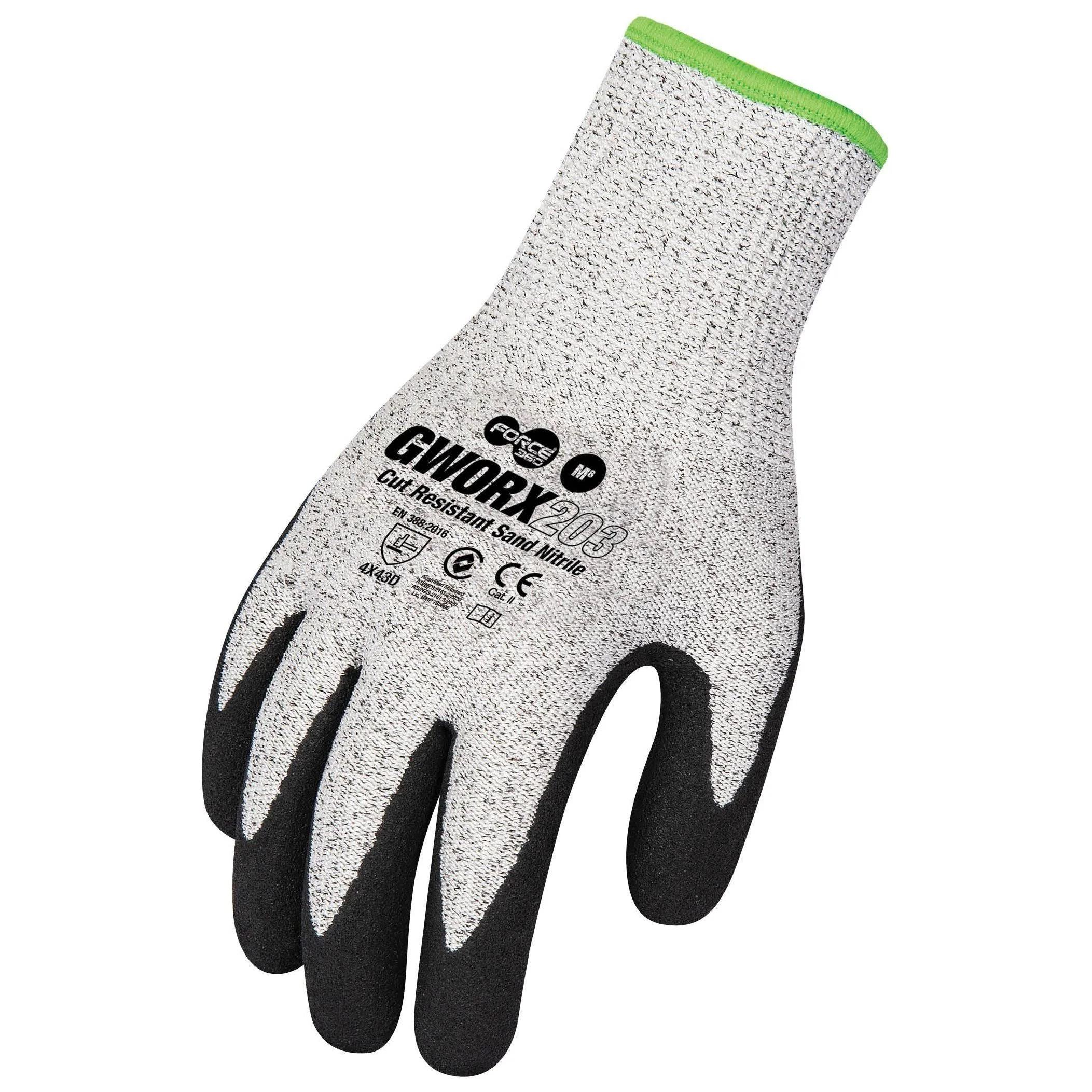 Force Cut Resistant Sand Nitrile Synthetics Gloves (Carton of 144 Pairs) (GWORX203) - Image 2