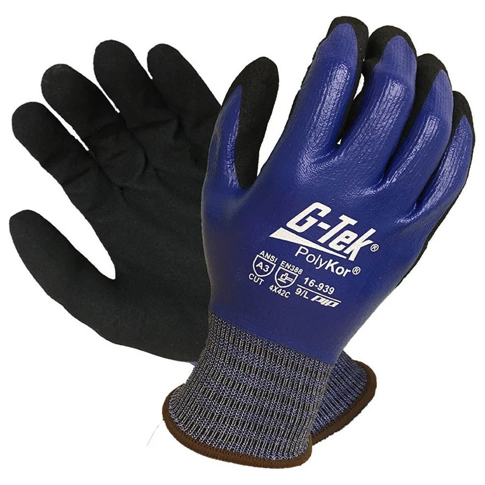 G-Tek Polykor X7 Dual Coat 18 Gauge Nitrile - Pack of 12 (16-939)