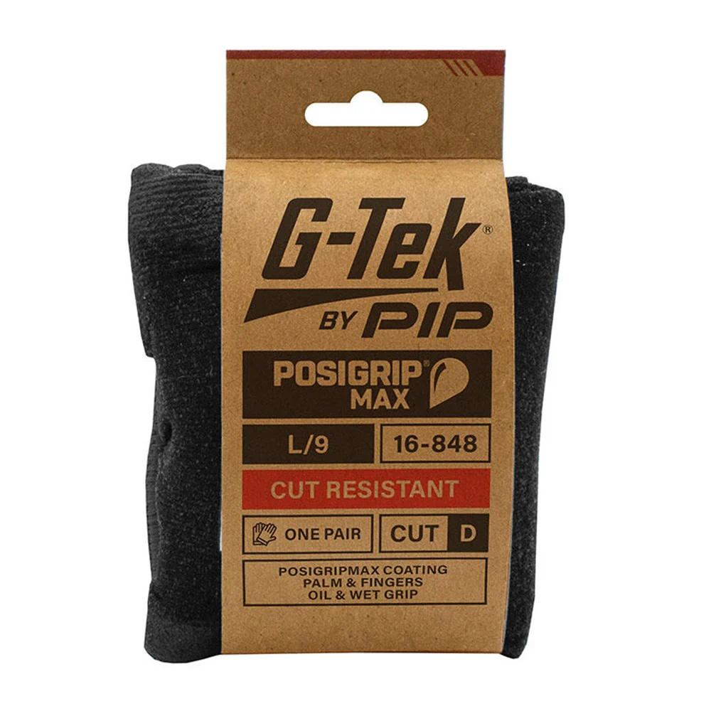 G-Tek Posigripmax 18G Cut Resistant D Glove - Carton of 120 (16-848) - Image 2