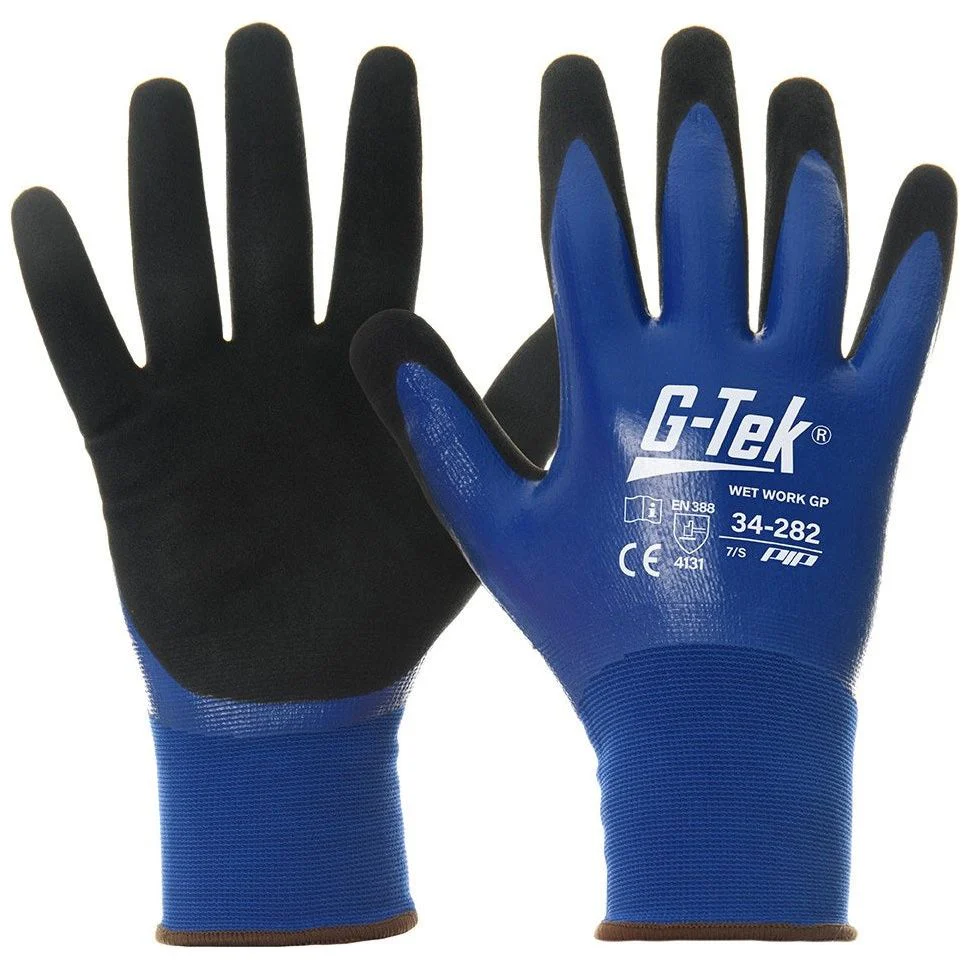 G-Tek Touch Screen Wet Work Gloves - Pack of 12 (34-282)
