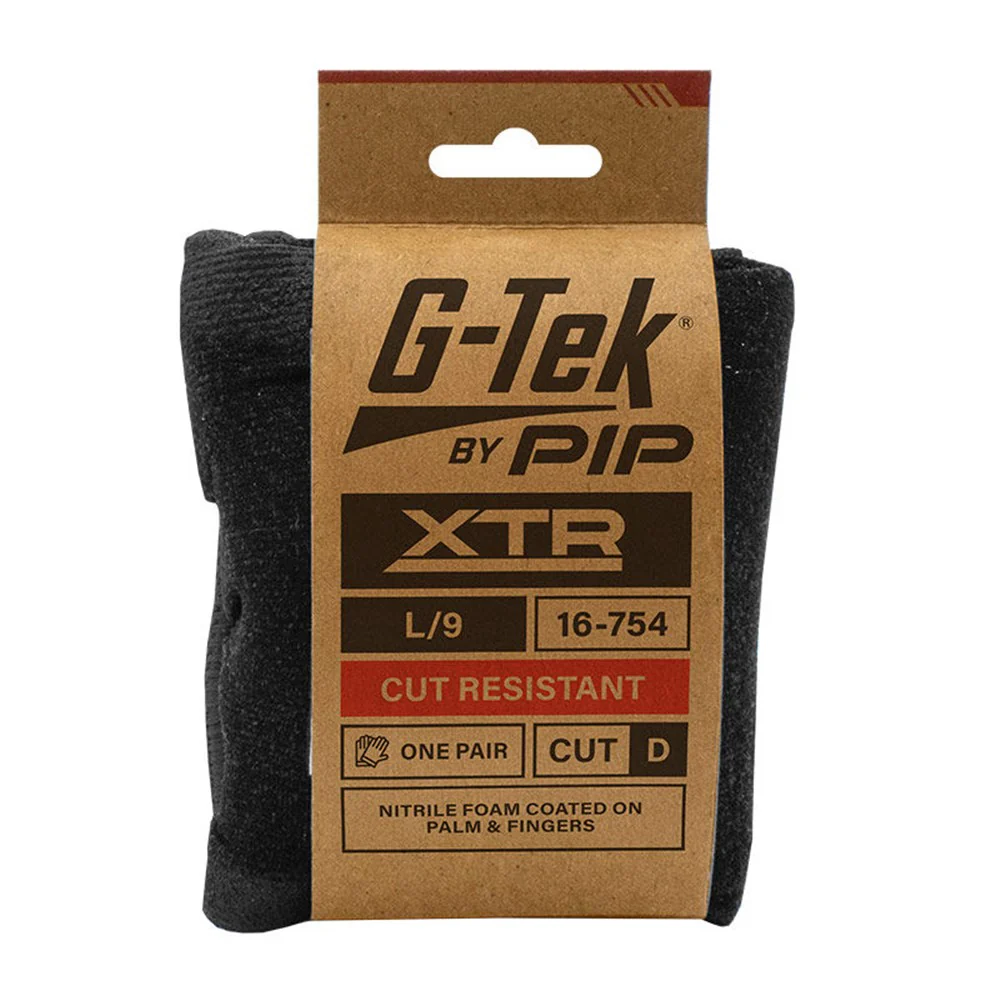 G-Tek XTR 15G Cut D Palm Dip Glove - Carton of 120 (16-754) - Image 2