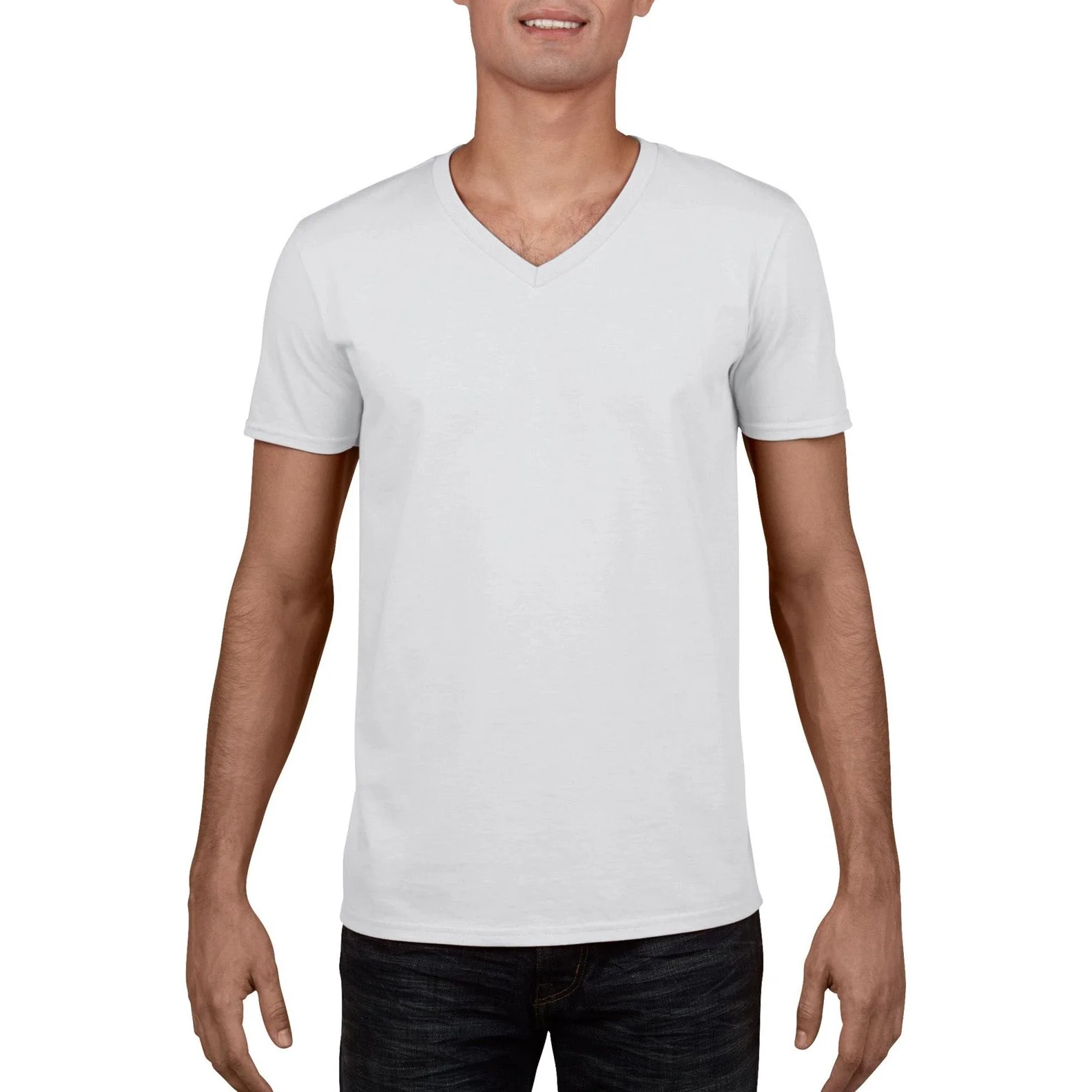Gildan Softstyle Adult V-Neck T-Shirt (64V00) - Image 4