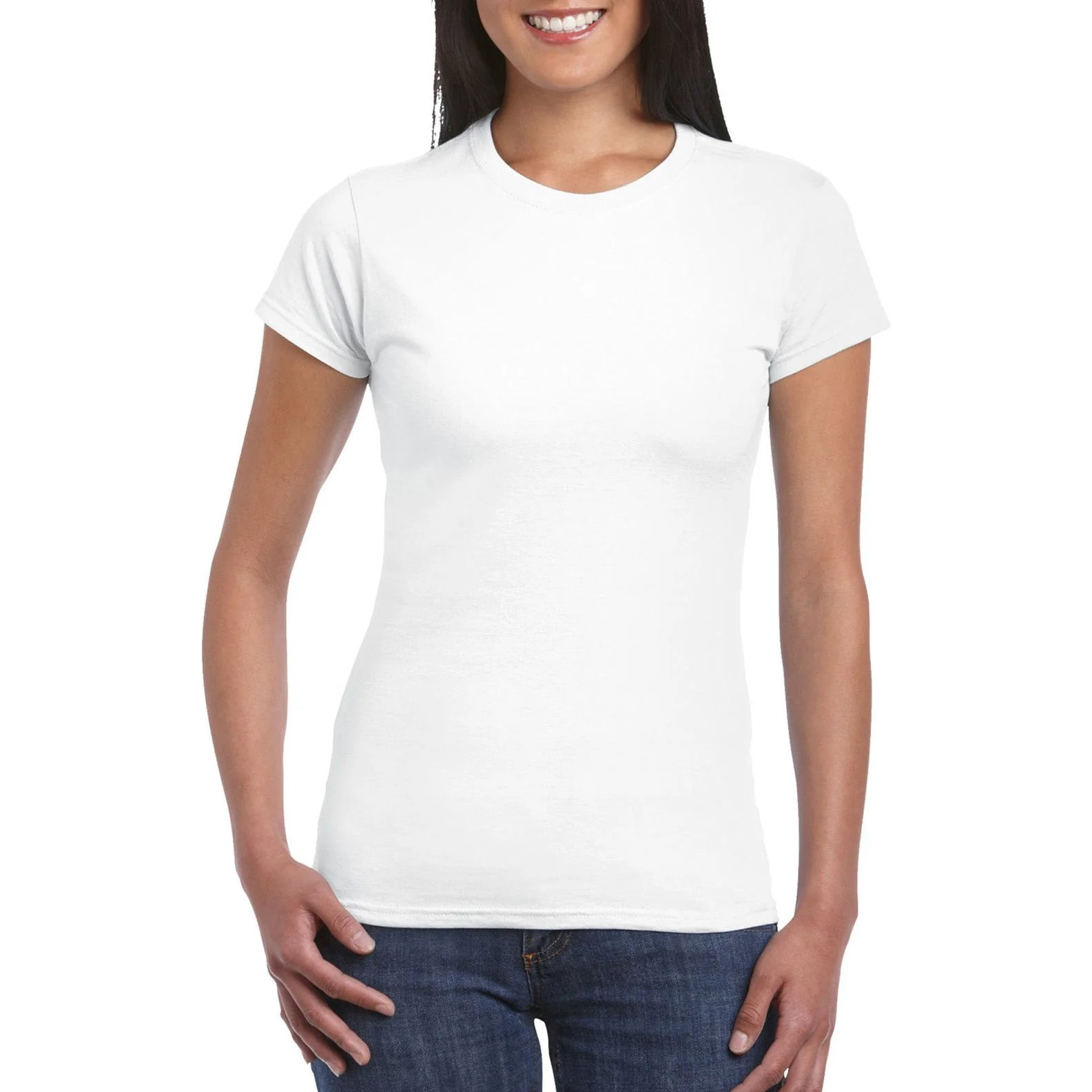 Gildan Softstyle Ladies' Round Neck T-Shirt (64000L) - Image 12