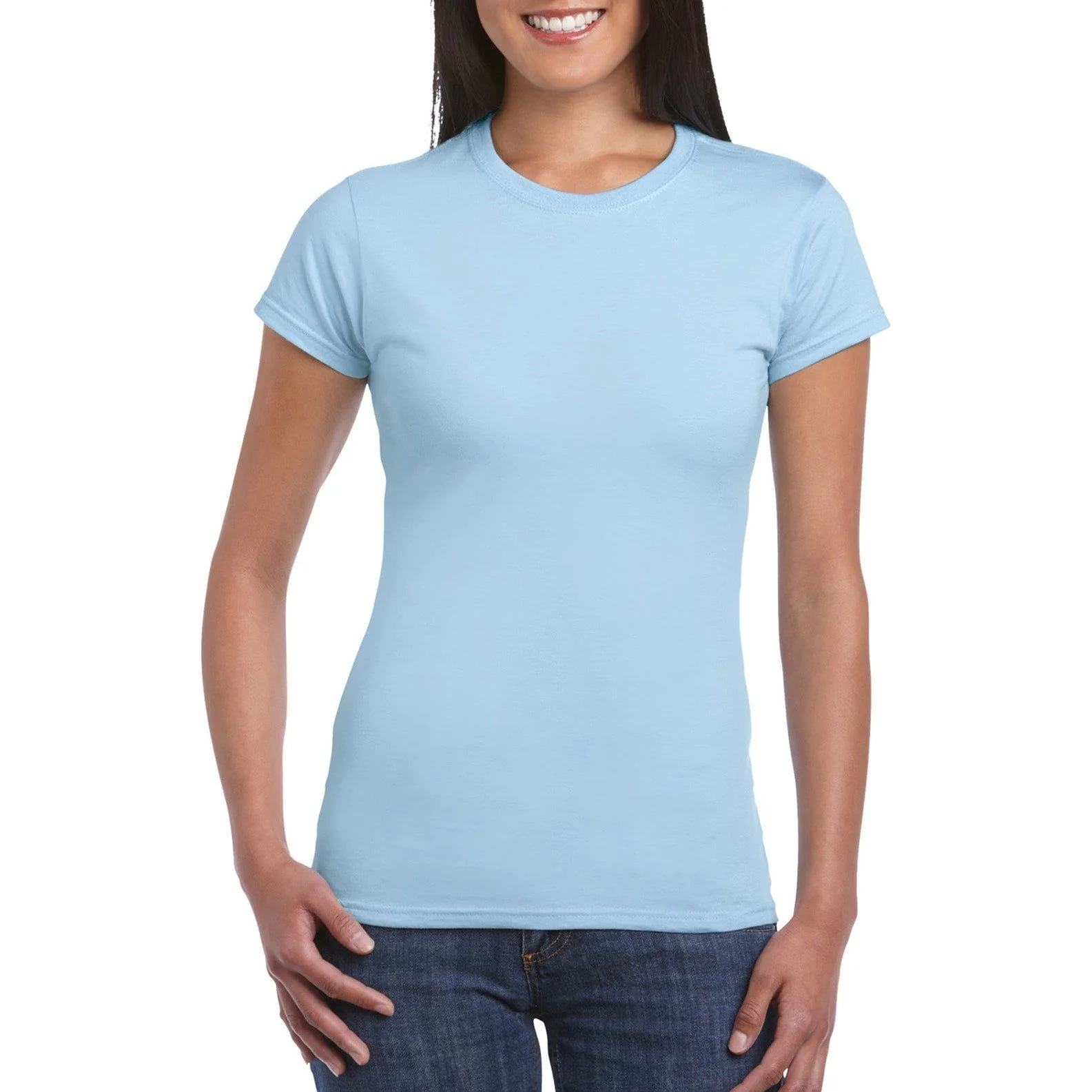 Gildan Softstyle Ladies' Round Neck T-Shirt (64000L) - Image 6