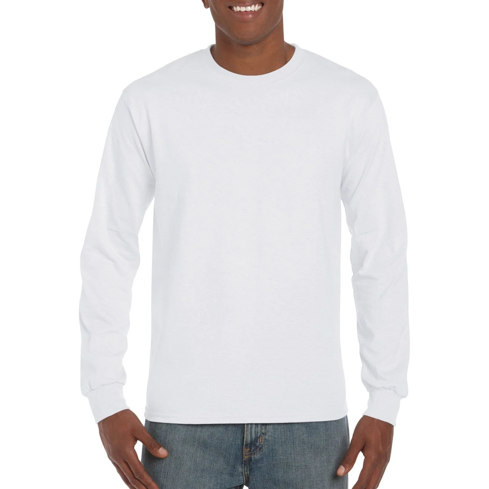 Gildan Ultra Cotton Adult Long Sleeve T-Shirt (2400) - Image 6