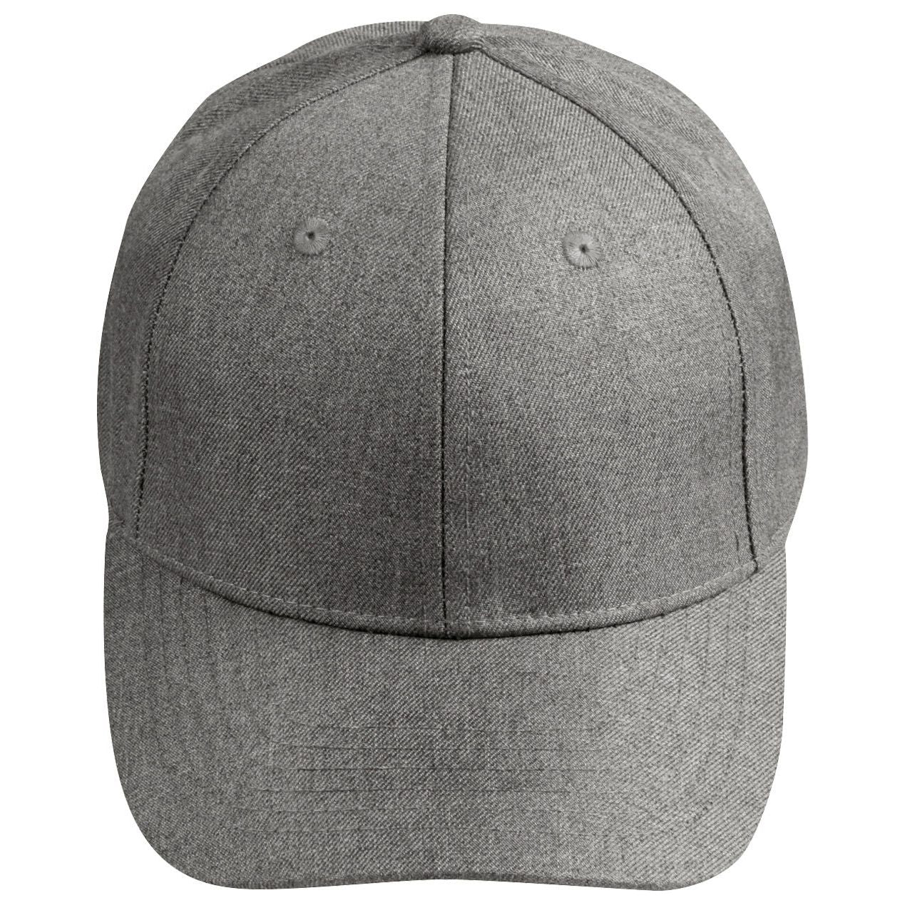 Heather Polyester Baseball Cap - Pack of 25 (CH33)