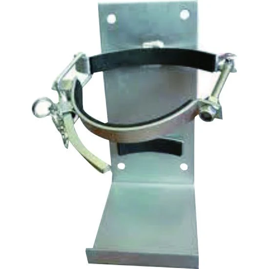 Heavy Duty Vehicle Bracket Suited for 4.5kg Extinguisher - Silver Bracket