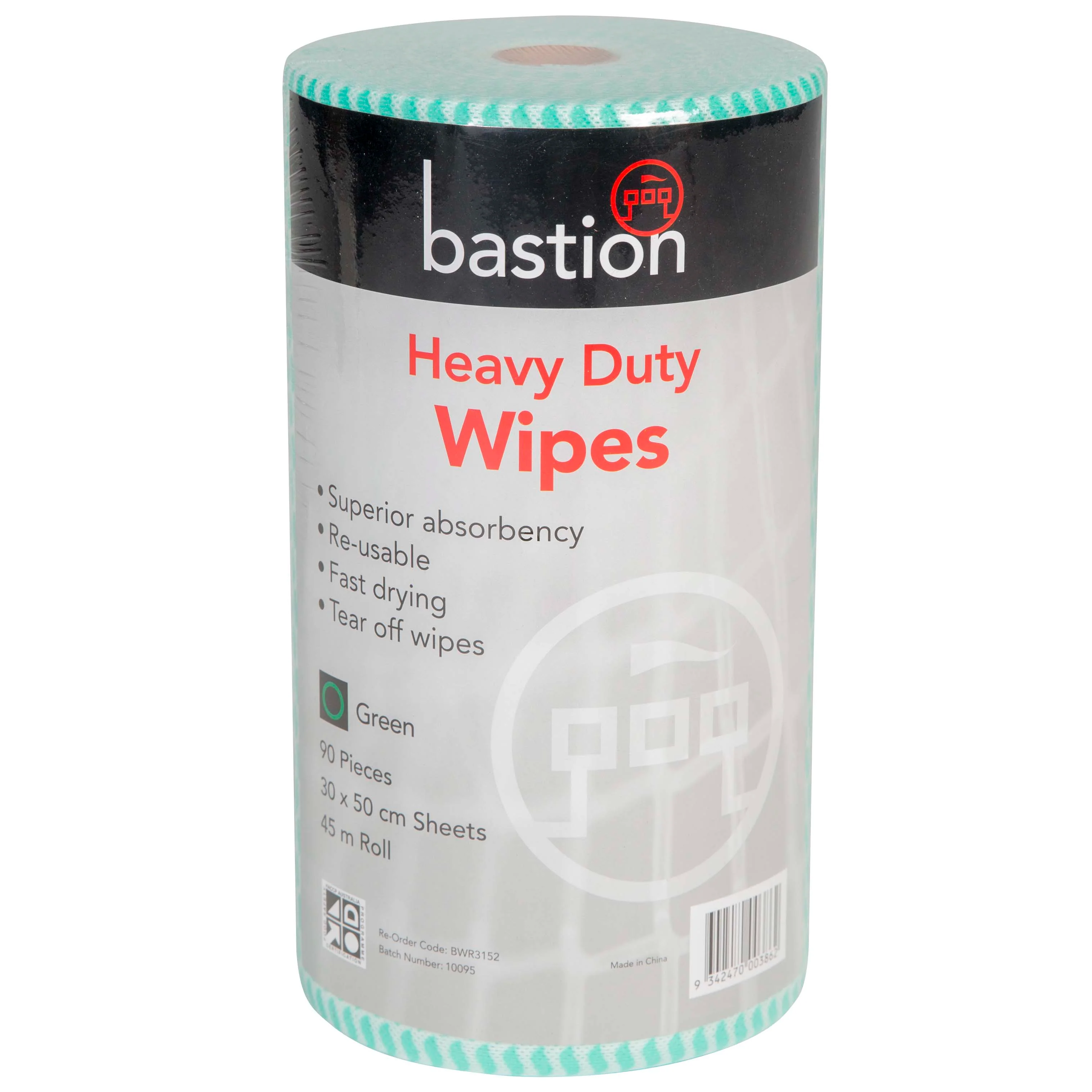 Heavy Duty Wipes 45m Roll - Carton (4 Rolls) - Image 3