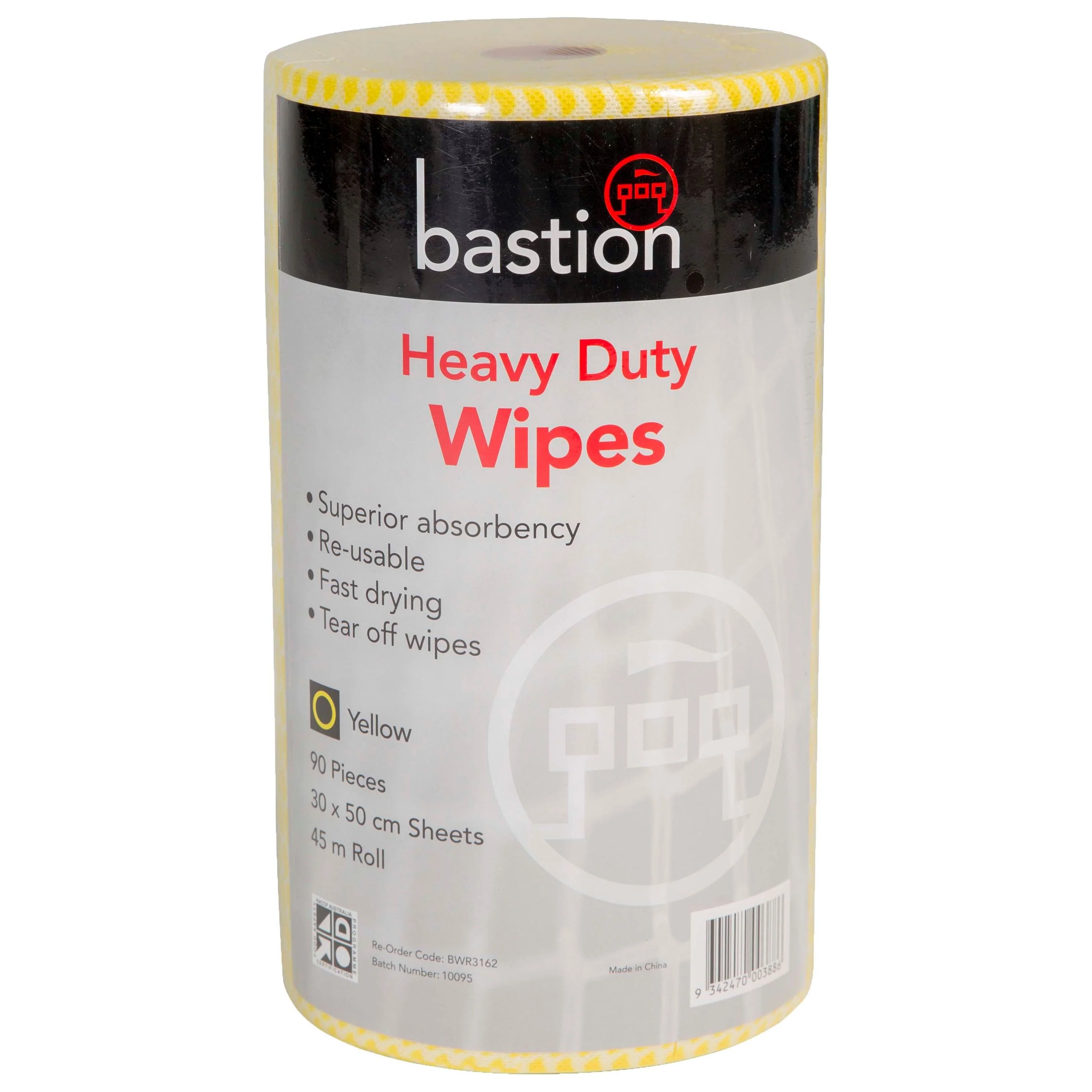 Heavy Duty Wipes 45m Roll - Carton (4 Rolls) - Image 5