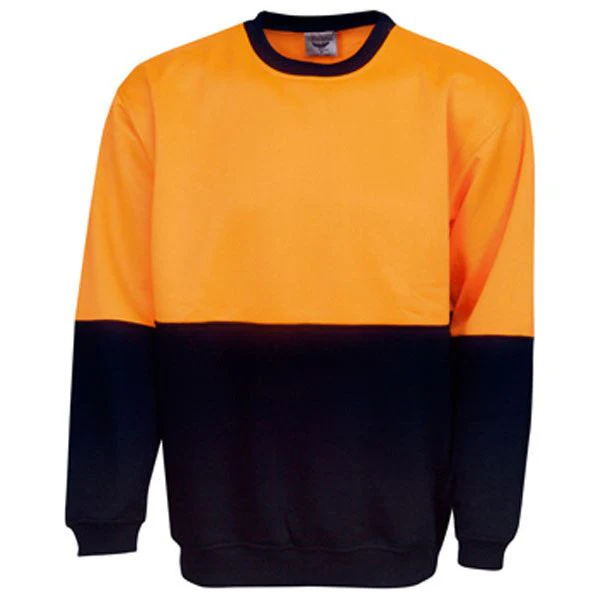 Hi Vis Fleecy Sweat Crew Neck (F81) - Image 2