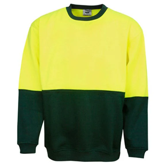 Hi Vis Fleecy Sweat Crew Neck (F81) - Image 3