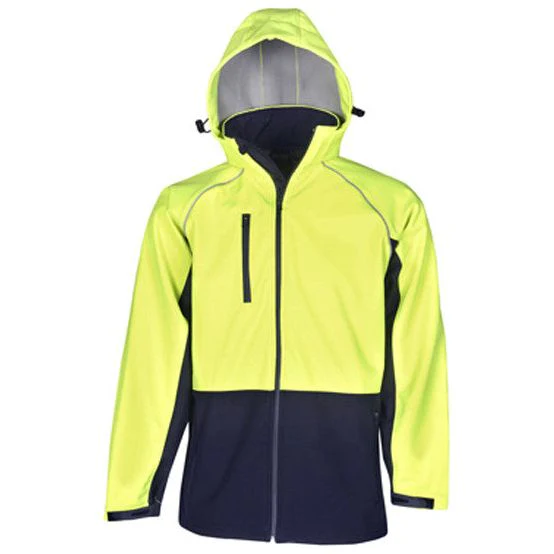 Hi Vis Hooded Soft Shell Day Jackets (J96)